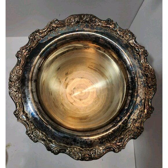 Vtg Oneida Silver Plate Champagne Wine Cooler Ice Bucket Chiller with Handles - Picture 13 of 16